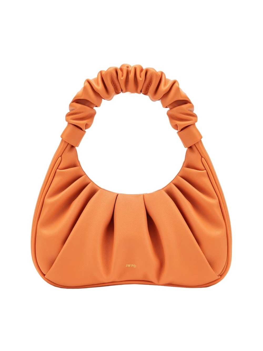 JW PEI Tangerine Ruched Handle Shoulder Bag
